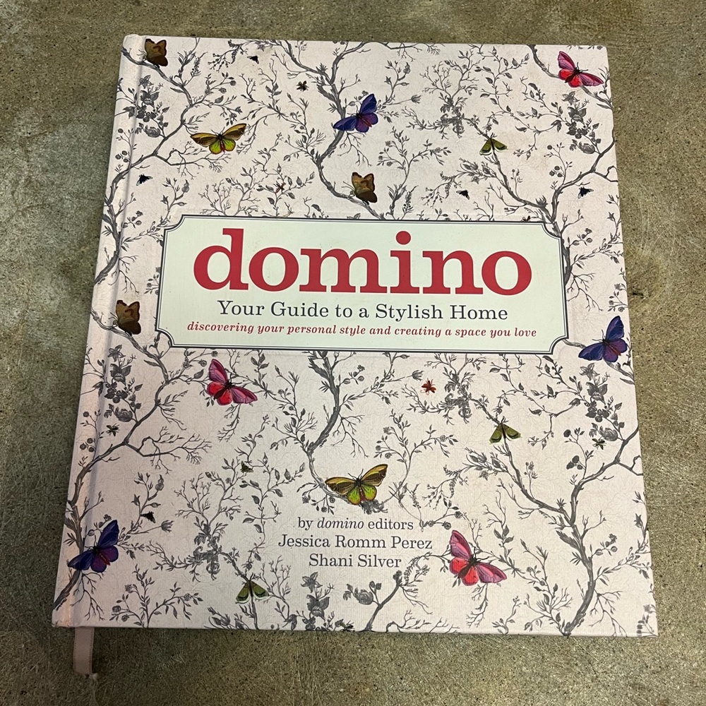 DOMINO Your Guide To A Stylish Home Hardcover Book Pink